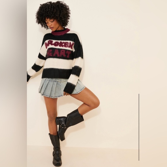 The Ragged Priest "Tragic" Knit Jumper Sweater - Picture 2 of 7